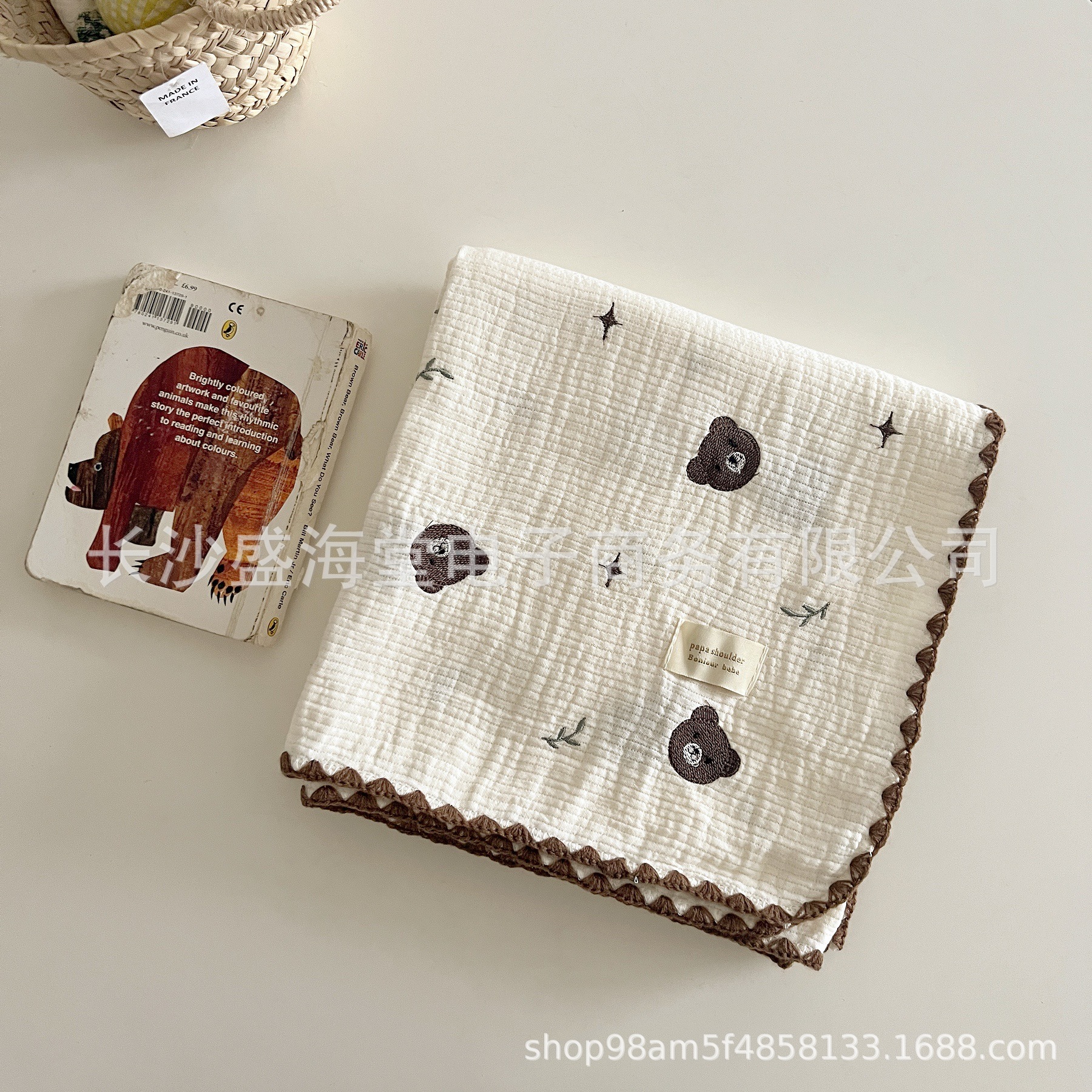 韓国insベビー毛布三層綿ガーゼ赤ちゃんバスタオル夏涼し子供エアコン春秋タオルケット