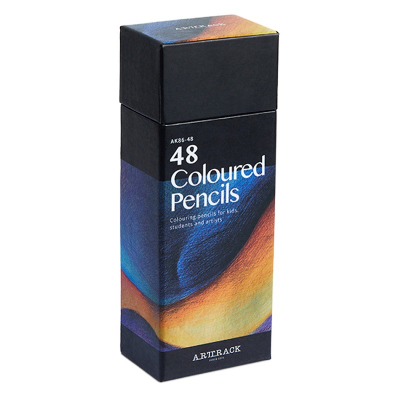 Versión británica del lápiz de color de etiquetado transfronterizo, 72 colores, color aceitoso, pincel de plomo, juego de papelería, pincel, cuenta de mano