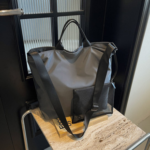 Cross-border Large Capacity Nylon Cloth Bag Fashion Women's Bag Simple All-match Oxford Cloth Tote Bag Portable Shoulder Crossbody Bag