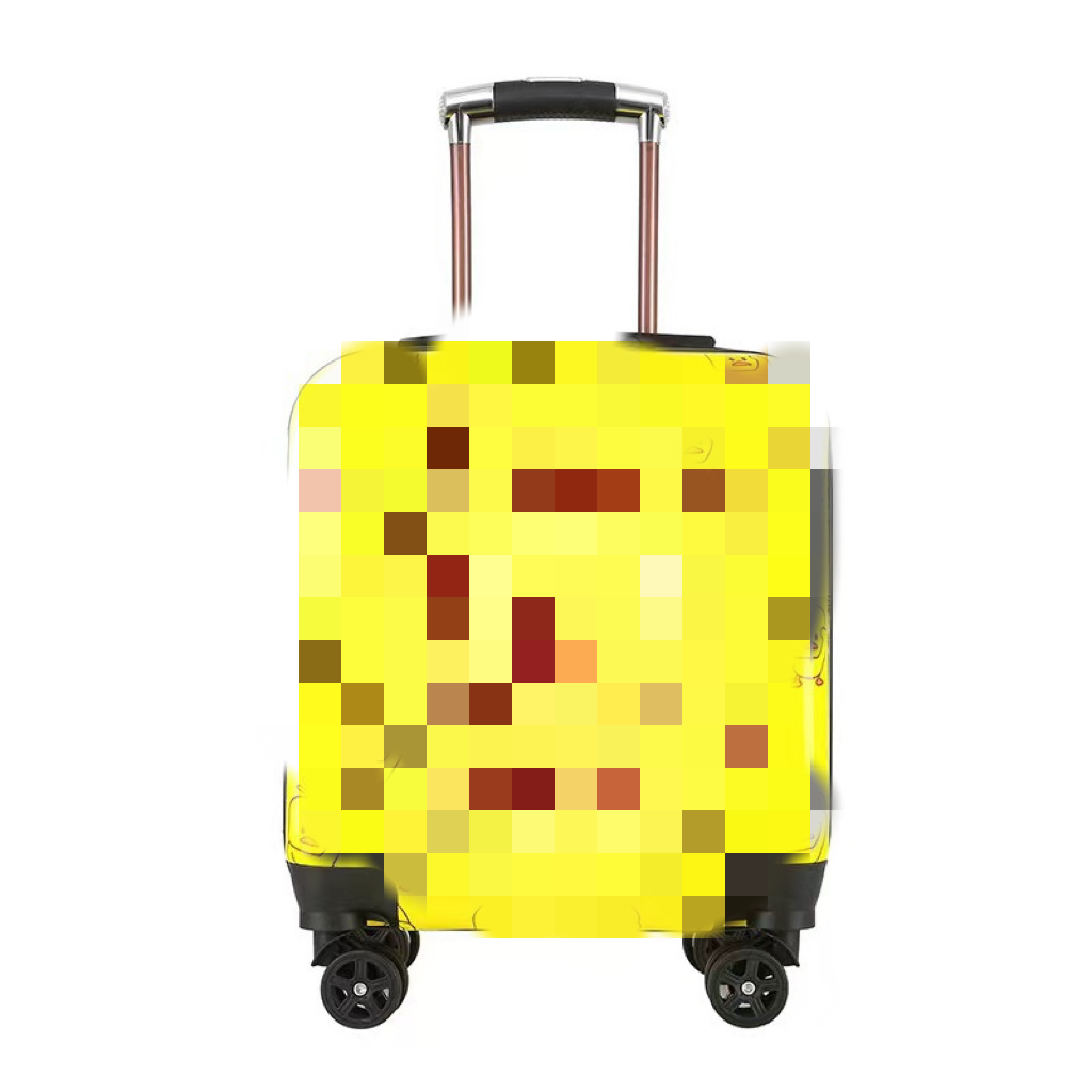 노란 작은 오리