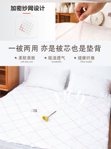 Xinjiang quilt supermarket wholesale thickened mattress student dormitory spring and autumn cotton quilt core summer cool quilt pad