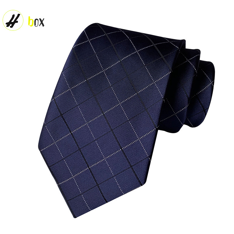 Tie ropa al por mayor material de poliéster moda negocio casual traje accesorios fuente fabricante en stock suministro