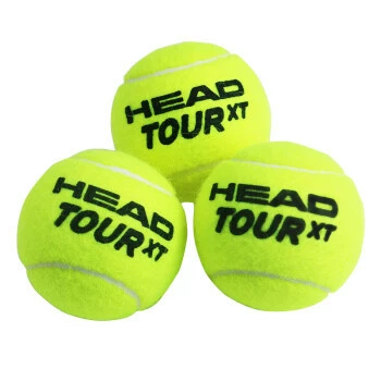 Теннисные мячи (HEAD Tour XT) 3‑мячевый тубус — тренировка и матч, экспортная упаковка