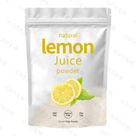 现货实拍跨境柠檬粉100g水溶烘焙糕点食品原料柠檬提取物工厂批发