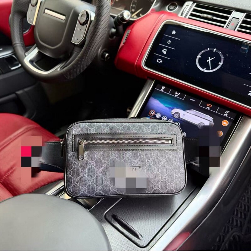 Classic foreign trade model European and American men's waist bag, Guqi multifunctional men's bag, chest bag, phone bag, original leather, bestseller Classic foreign trade model European and American men's waist bag, Guqi multifunctional men's bag, chest bag, phone bag, original leather, bestseller
