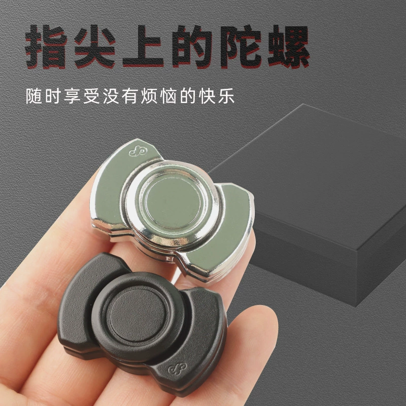 Прямая продажа с фабрики, снятие стресса, три в одном, EDC, гироскоп, монета, палец, декомпрессионный гаджет, игрушка-телеграфная кнопка