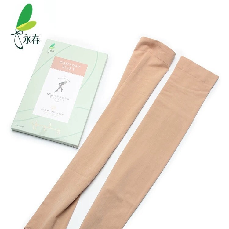 Yongchun Silk Stockings Women's Spring and Autumn High Elastic Velvet 120D Impermeable Thick Silk Stockings Thigh Stockings High Stockings