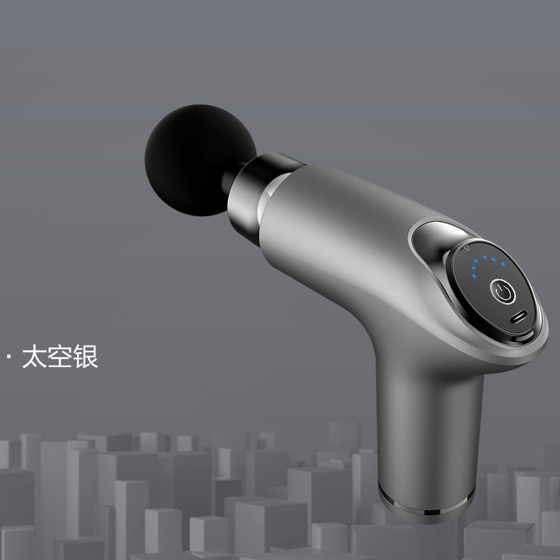 Amazon fascial pistola mini muscle Press y relax Mo Dispositivo inteligente vibración de velocidad variable eléctrica fascial agarre fabricante transfronterizo