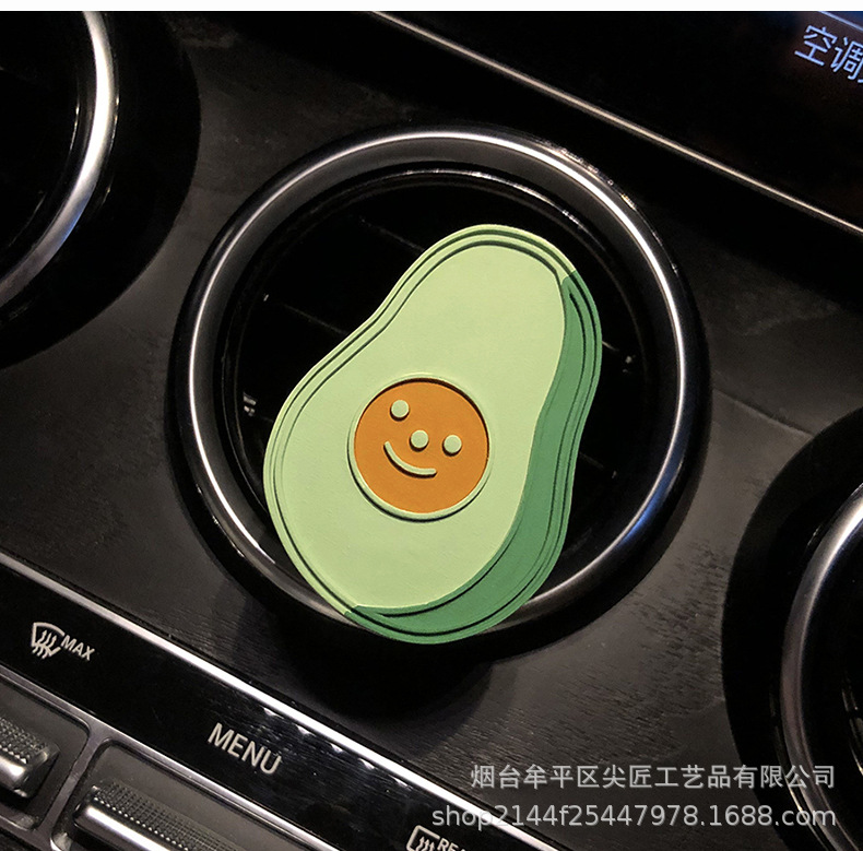 Ins Popular Car Air Freshener with Cute and Funny Expressions, Decorative Fragrance for Car Interior, Suitable for Women's Cars