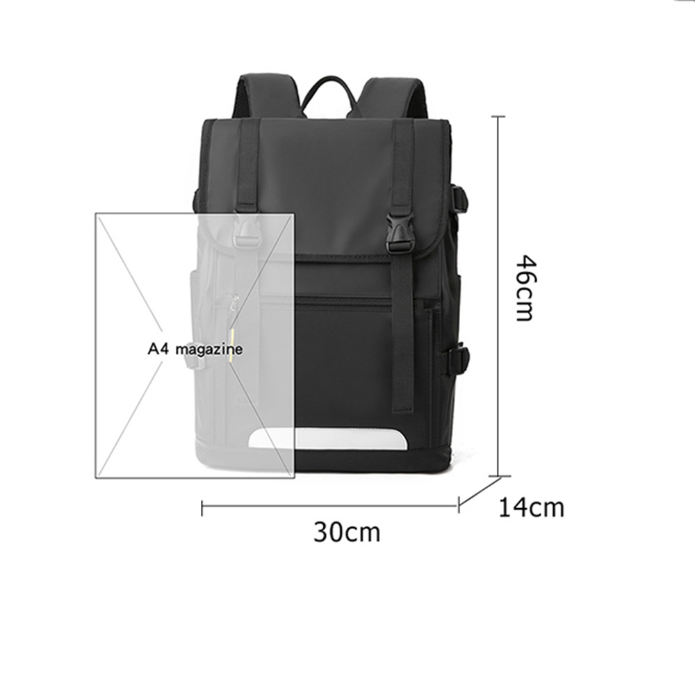 Mochila de negocios para hombres Mochila para viajes de cercanías Bolso de computadora de nailon de moda Bolso escolar de gran capacidad Bolso para hombres Estudiantes universitarios