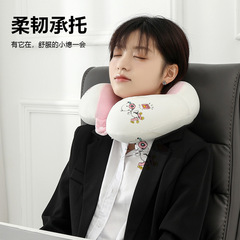 Official Snoopy Second Generation PP Cotton U-shaped Camel Peak Pillow Travel Pillow Neck Pillow Neck Pillow Airplane Neck Protection 