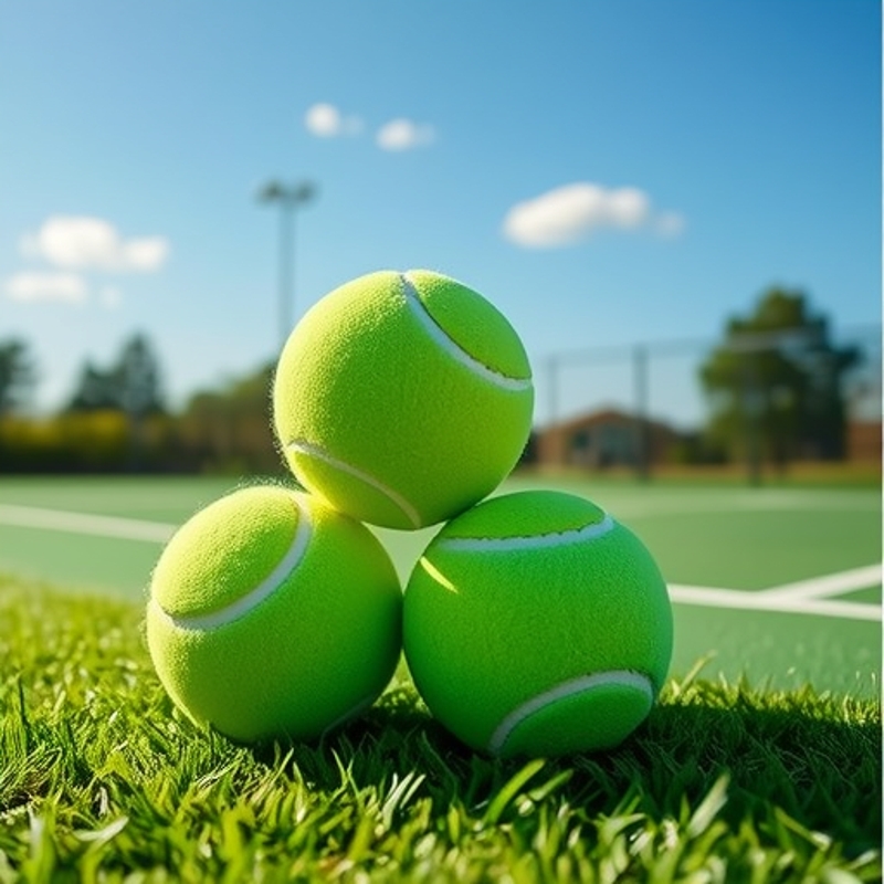 Green Tennis Professional Training High Elasticity Beginner Practice Ball College Student Training Tennis Manufacturer Wholesale