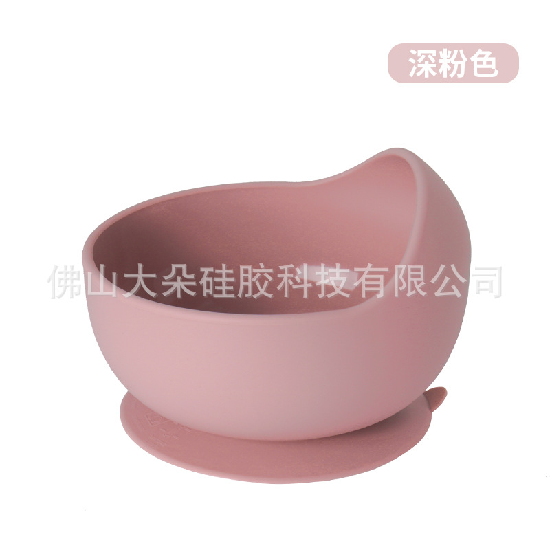 Precio bajo de la fábrica libre combinación de silicona bebé placa niños suplemento alimenticio tazón cuchara taza de agua babero traje