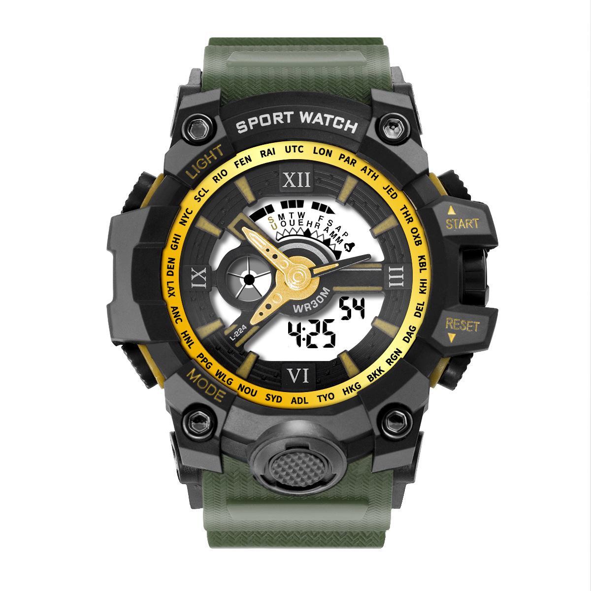Gaof reloj electrónico nueva juventud deportes al aire libre Moda hombres personalidad creativa reloj al por mayor