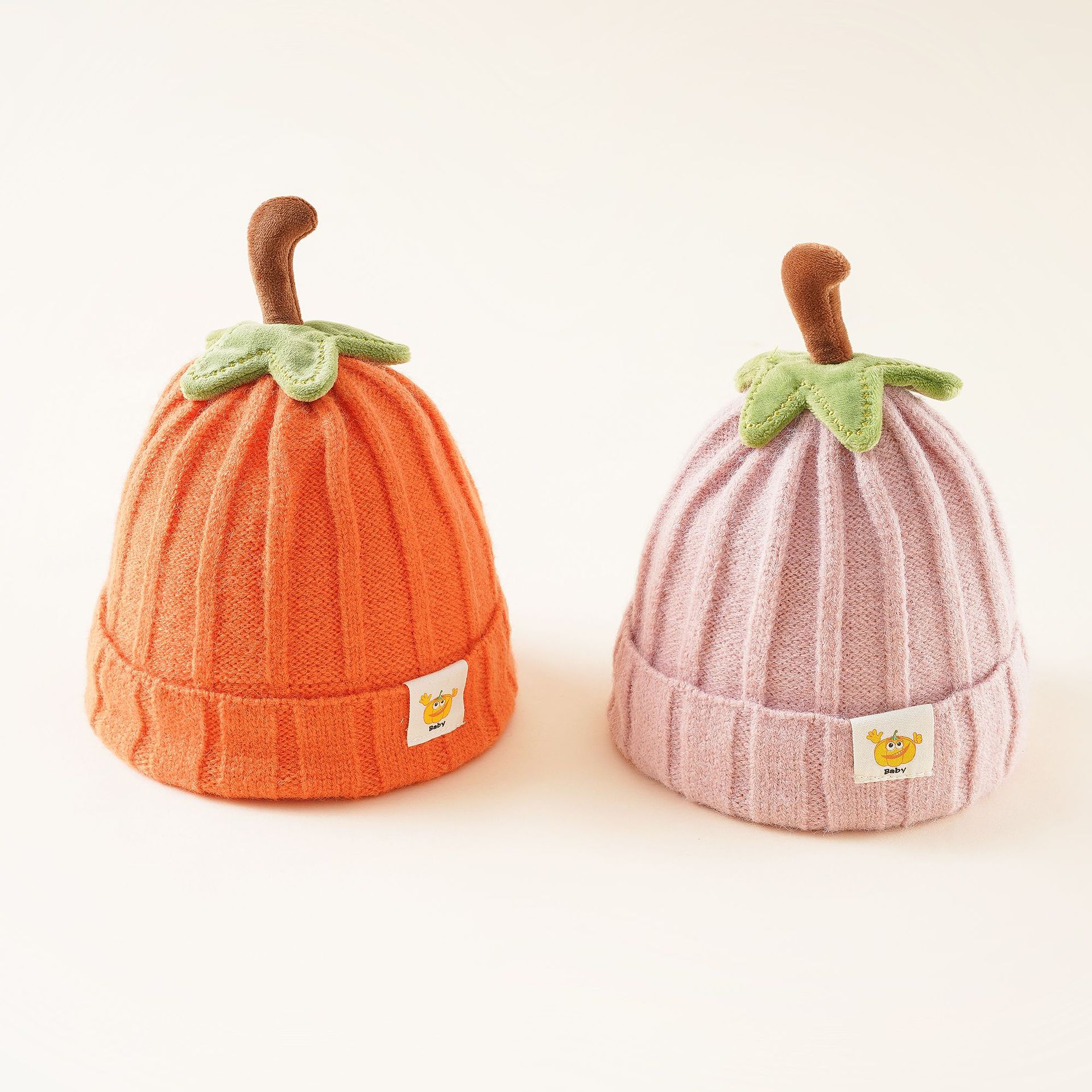 El otoño y el Invierno de Los Niños sombrero de lana caliente Jersey sombrero de estilo Coreano bebé lindo niños y niñas de punto jersey sombrero de moda
