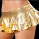 Sexy underwear uniform Europe and the United States sexy patent leather sexy underwear pole dance skirt club clothing a generation of hair
