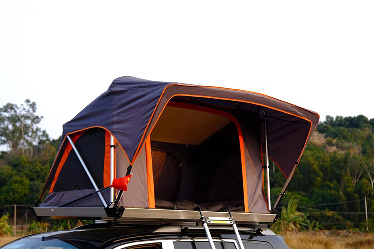Export Car Roof Tent for 3-4 People, Fully Automatic Quick-Opening Car Tent, Soft-Top Outdoor Camping Equipment Customization