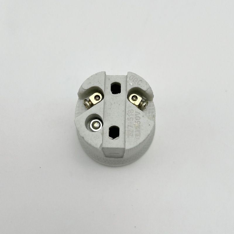 E27 lámpara de cerámica tornillo núcleo de cobre resistente a altas temperaturas mantenimiento de la propiedad de lámparas de techo domésticas accesorios de lámparas de horno