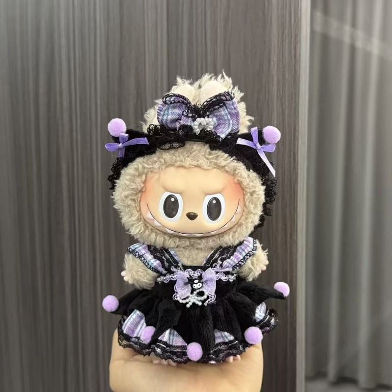 ソースメーカー ラブベビー服 ラブベビー 17cm 人形 かわいい 着せ替え ハイハイスカート ぬいぐるみ服|undefined
