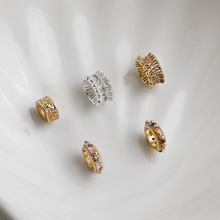 14K����ɫ�ʯ�A�δ�׸��� �U���p�ӻ����朲��� diy�Ʒ���