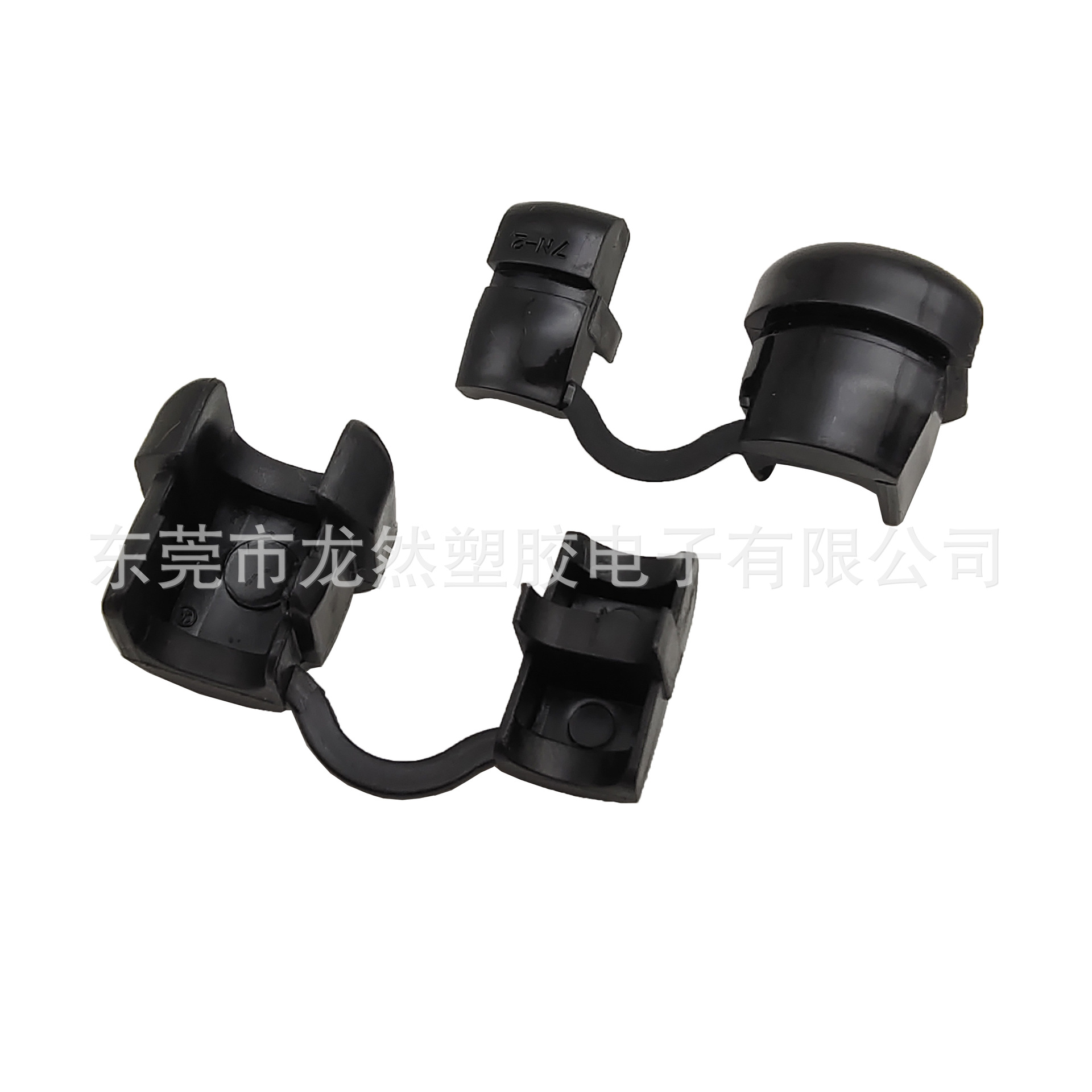 厂家直销7N-2  黑色电源线扣夹 美规防拉线扣 塑料电线固定夹