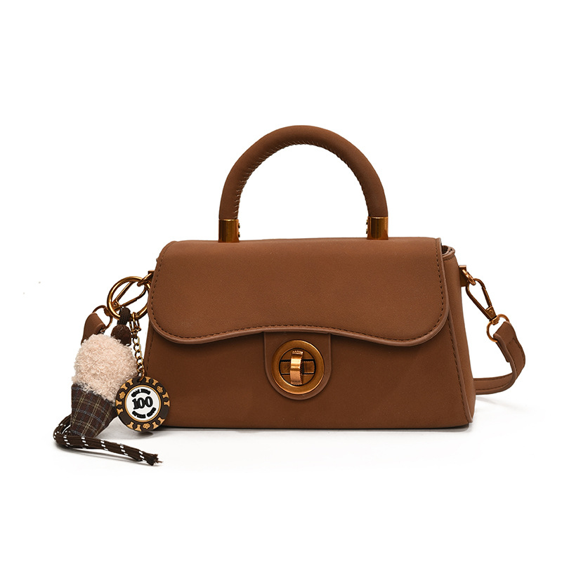 Tendencia retro bolso pequeño para mujeres 2024 nuevo otoño invierno viaje versátil bolso de mano nicho simple mochila de hombro