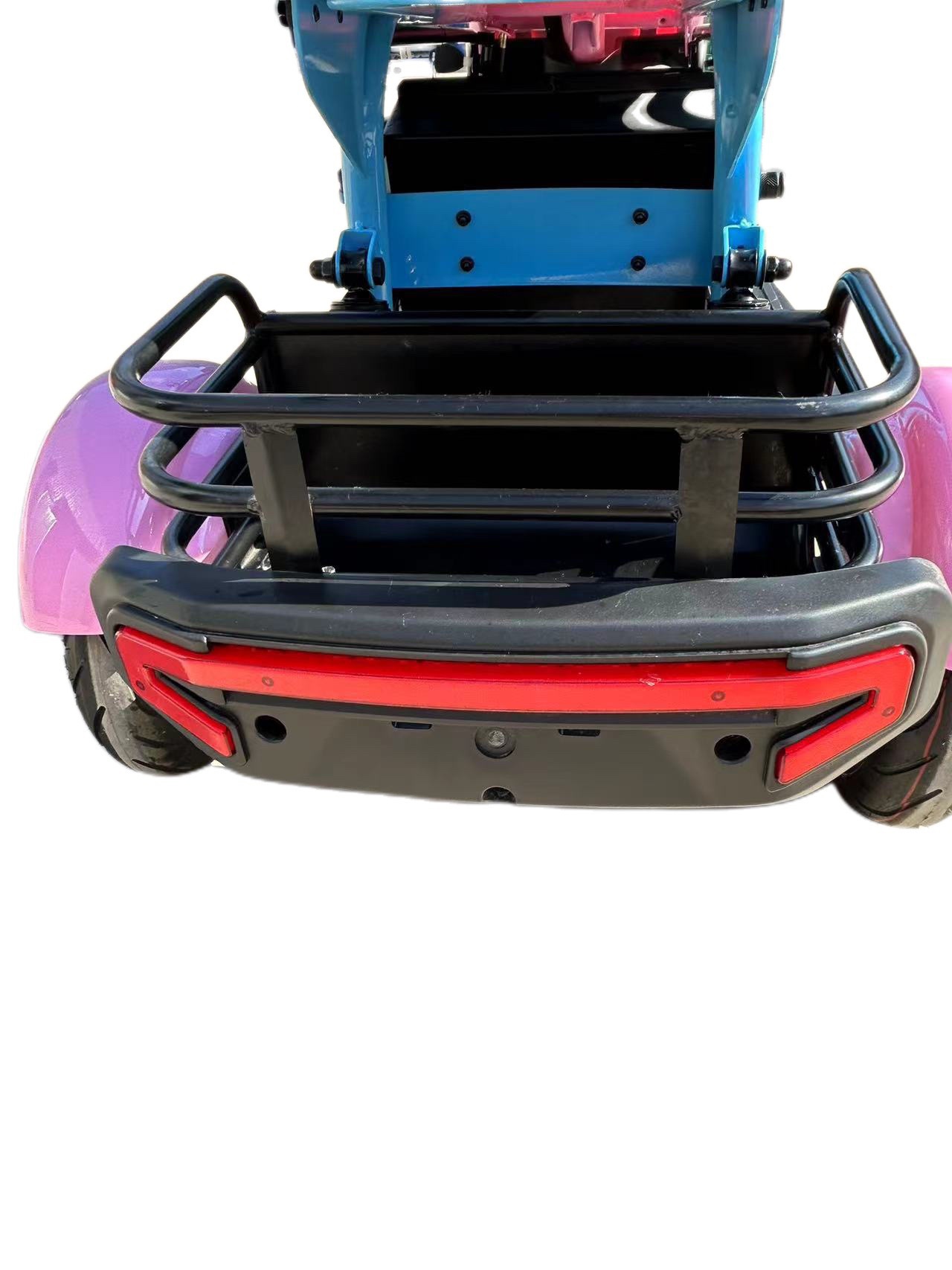 Three-wheeled electric scooter for the elderly small pet foldable parent-child mini scooter