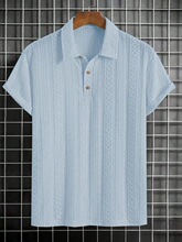 Q 36652 Men's Knitted Textured Shirt ��ʿ��֯�� �羳ŷ��