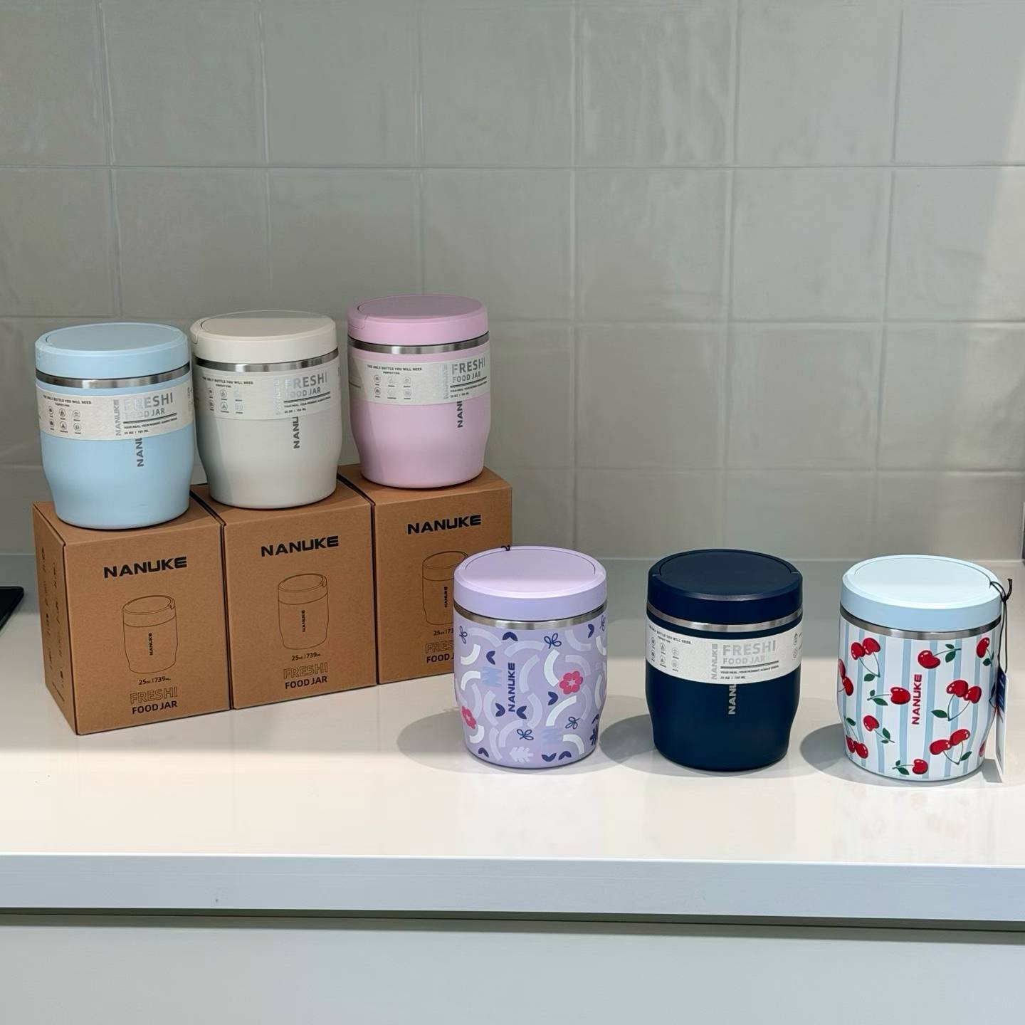 Wholesale of foreign trade stock: insulated stainless steel stew beakers, ultra-long-term insulation stew pots, porridge pots, available for live streaming group purchases