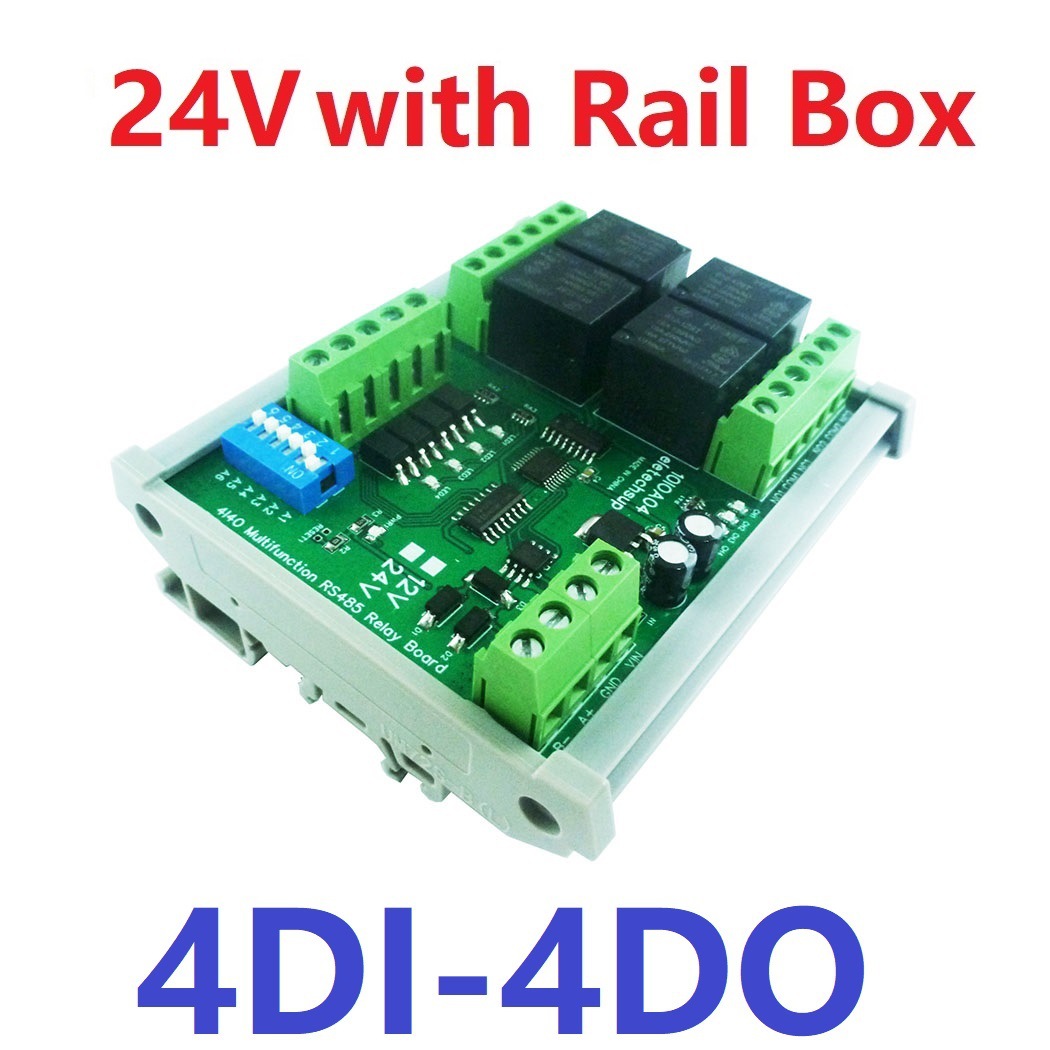 4CH with Rail Box*10A*10IOA01_24V