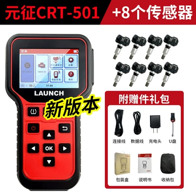 Activates Universal Programming Sensor, Tire pressure monitoring system - larsen-crt-501-new-version-8-sensors