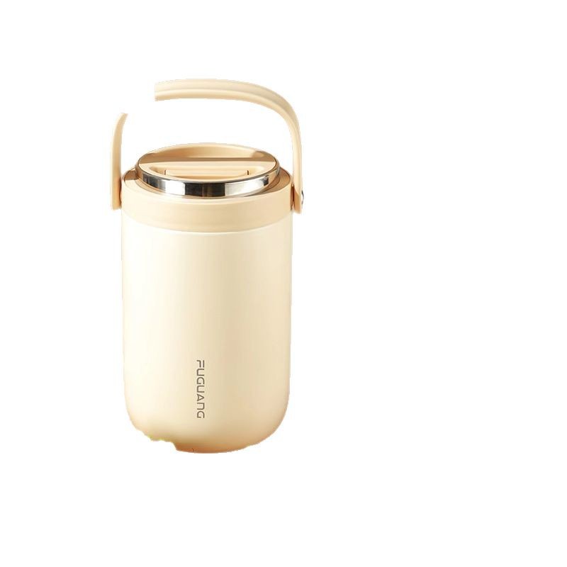 Fiambrera de aislamiento Fuguang, trabajadores de oficina, artefactos de aislamiento de larga duración las 24 horas, barriles de arroz multicapa de acero inoxidable para el hogar de gran capacidad