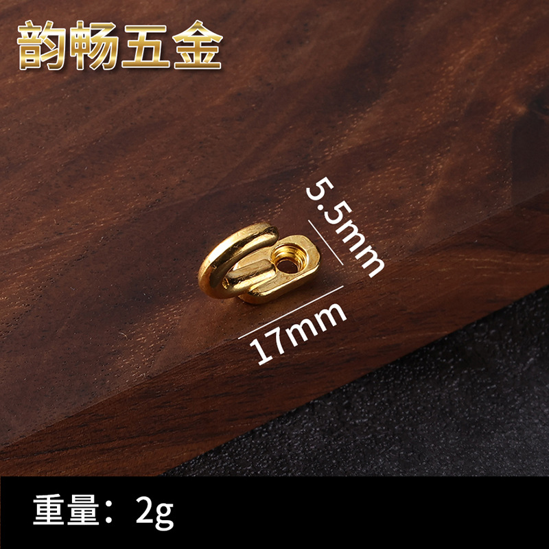 Gancho de ropa transfronteriza solo gancho aleación ropa antigua gancho ropa gancho aleación solo gancho Extra pequeño mini GANCHO 2 hoyos gancho