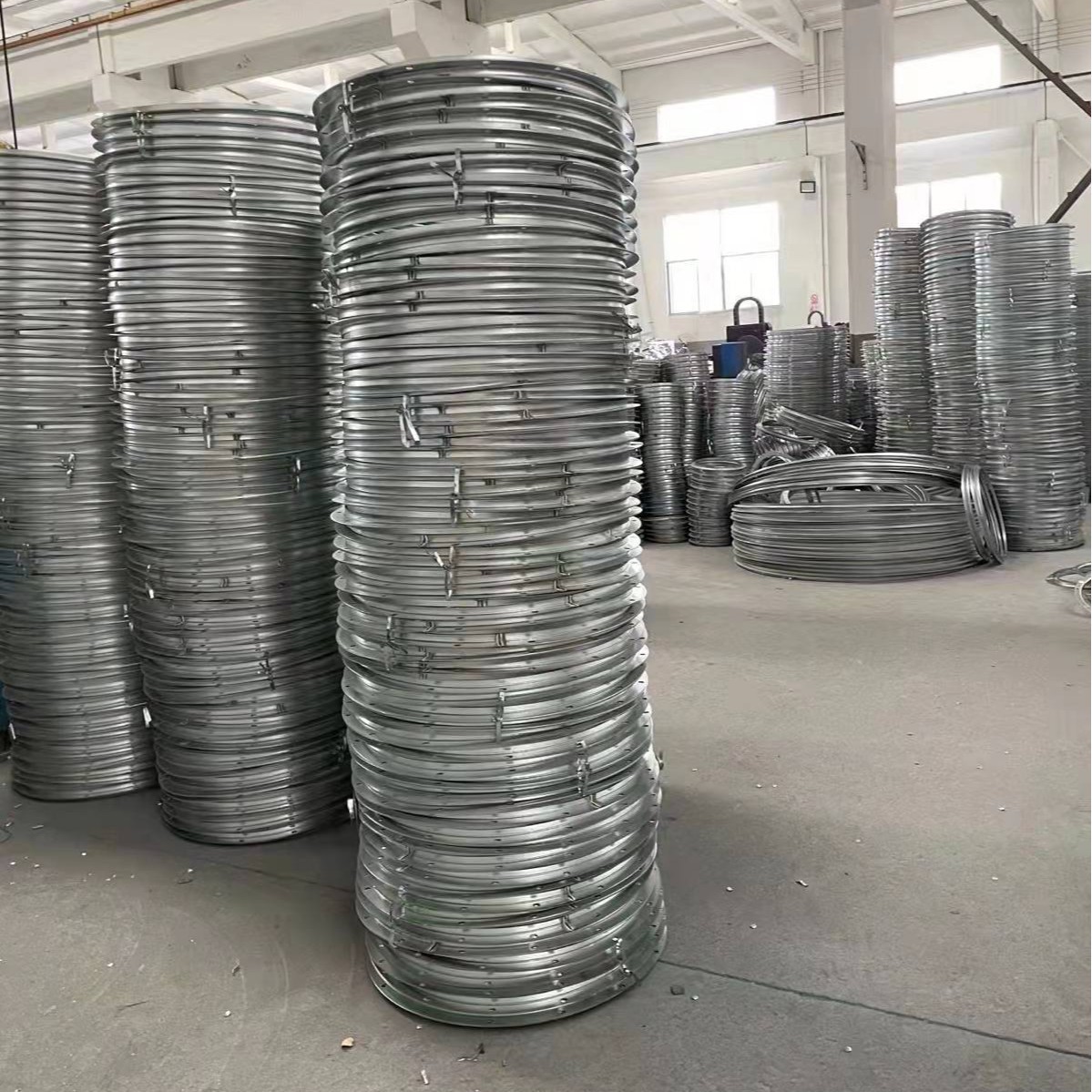 镀锌法兰风机风管角钢,方形圆形冲压焊接角铁镀锌耐高温排风