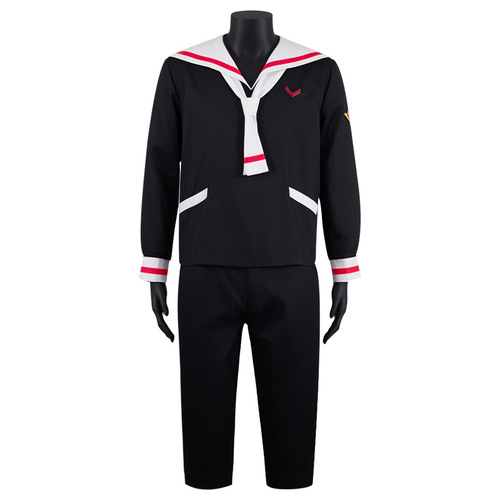 Cardcaptor Sakura Li Xiao Lang school uniform, stage performance cosplay sailor suit, sailor suit