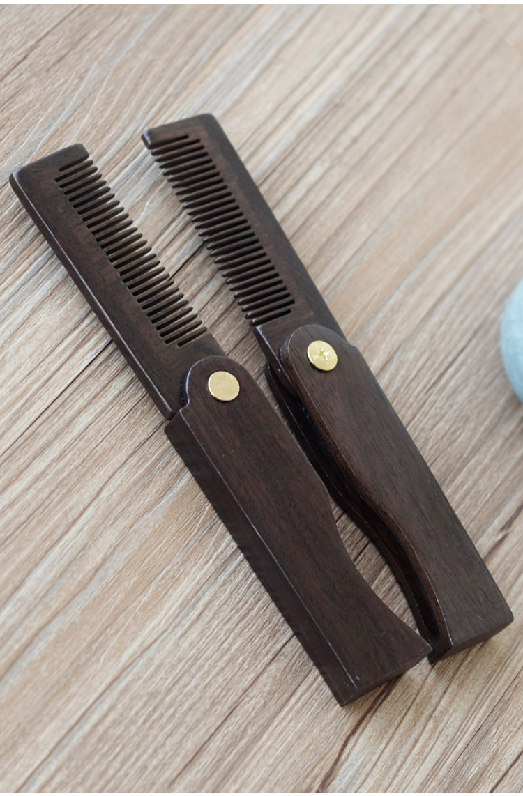 1430#绿檀1431红檀1434黑檀折叠梳总链接详情_13