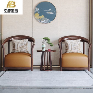Новый китайский стиль сплошной древесина повседневное кресло Wujinmi Master стул легкий роскошные гостиные