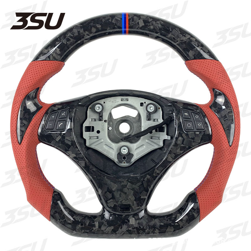 Suitable for Bmw E81E82E87E88E90E91E92E93 M3M4 Upgraded Sports Carbon Fiber Steering Wheel