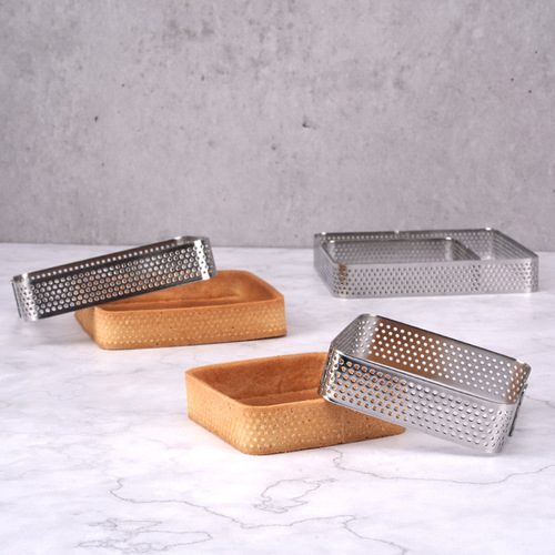 304 stainless steel creative mousse ring 14-piece set of thickened cake mousse making work DIY kitchen baking