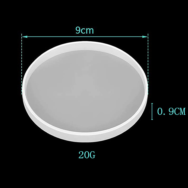 Cruz-frontera cristal epoxi molde espejo hecho a mano DIY bola cubo pirámide silicona molde joyería adornos
