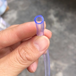 Transparent Plastic Hose Pvc Transparent Hose Horizontal Pipe Flat Water Pipe Non-Toxic Odorless Environmentally Friendly Antifreeze White Hose