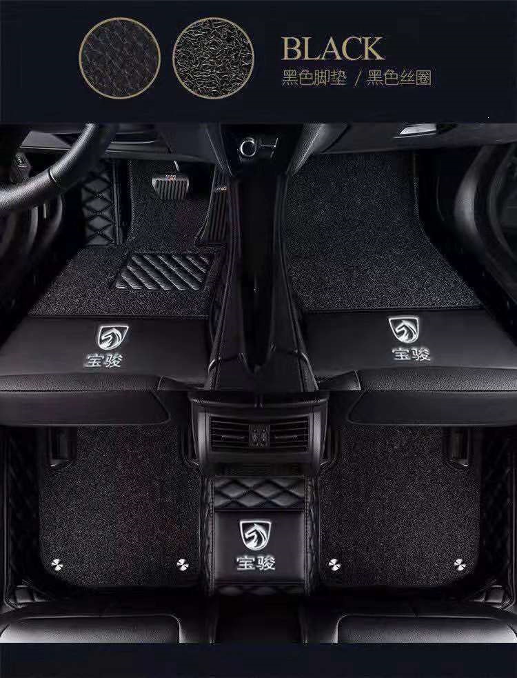 Baojun 510 full-coverage car floor mats, Baojun 310w 530 560 310 360 630 complete set of floor mats