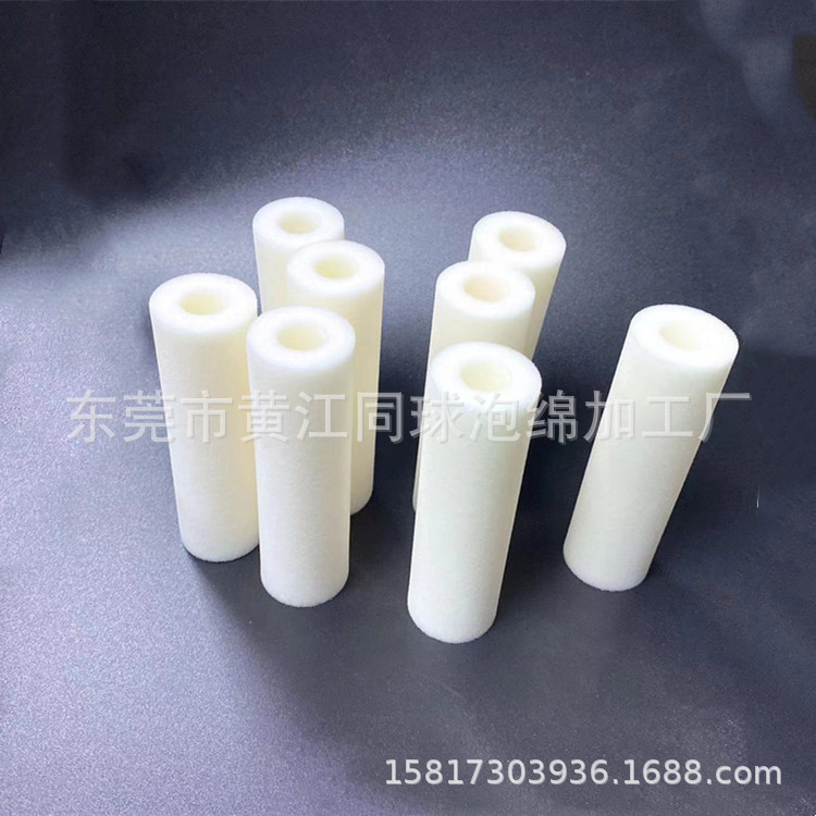 直径30MM高密度耐磨海绵圆柱 实验室设备耐酒精泡棉清洁柱子