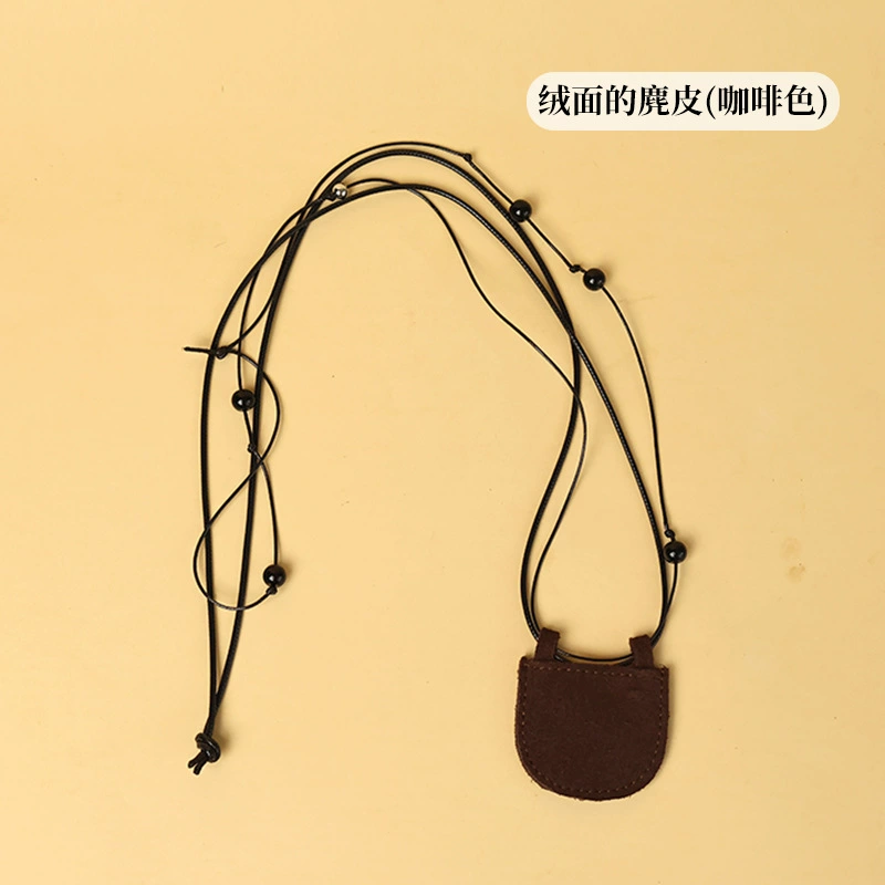 Accessory, necklace, universal small bag, simple and elegant design