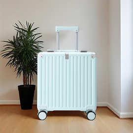 铝框18寸登机行李箱机箱新款拉杆箱拉杆旅行箱密码箱轻便小型耐用