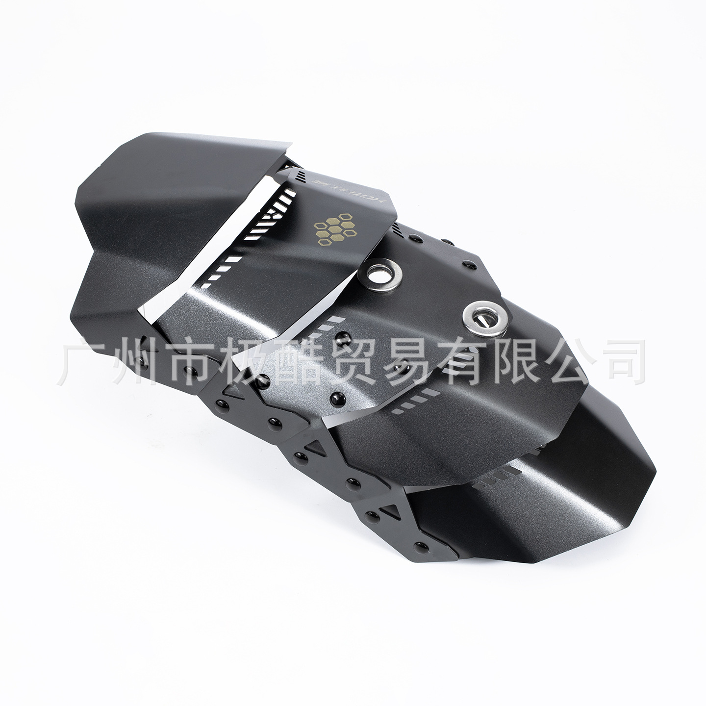 Hciti Red City Aluminum Alloy Louvered Rear Fender Armor Modified Electric Motorcycle Electric Scooter