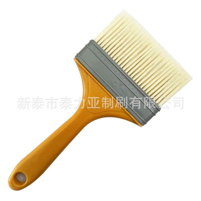 Mango de plástico cepillo de plantación de cabello condimento de barbacoa cepillo de aceite de afilar cepillo de fibra química herramienta de hardware cepillo de pintura de limpieza