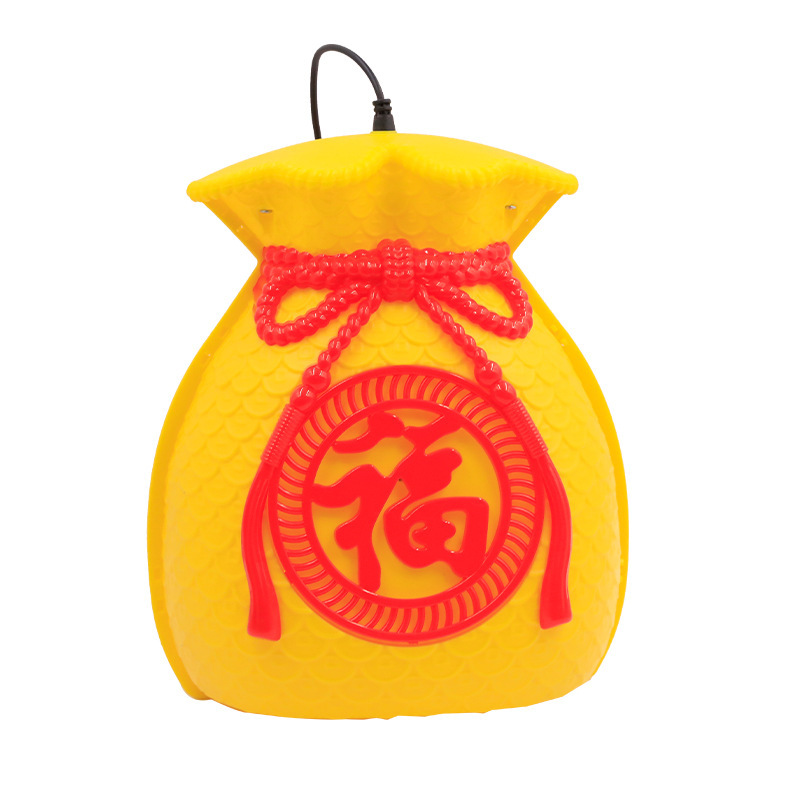 2024 Nuevo 3D tridimensional Lucky bag lámpara de modelado lámpara de árbol de iluminación al aire libre Lámpara decorativa lámpara de árbol colgante de vacaciones de Año Nuevo