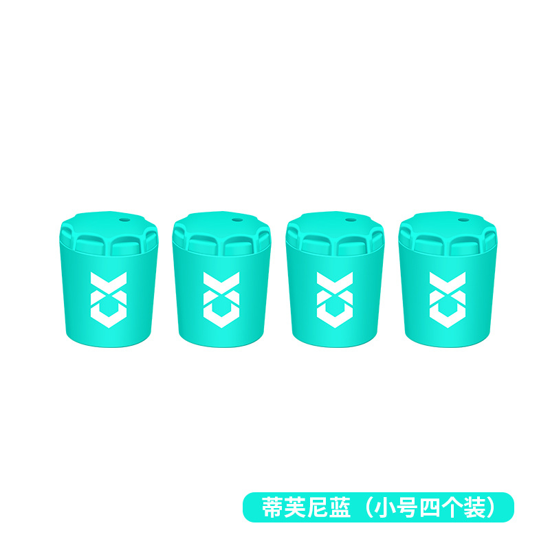 Qianrui nueva caña de Luya, cubierta protectora de silicona de bloqueo trasero, cubierta de bloqueo trasero, caña de pescar antideslizante, accesorios de pesca de bloqueo trasero