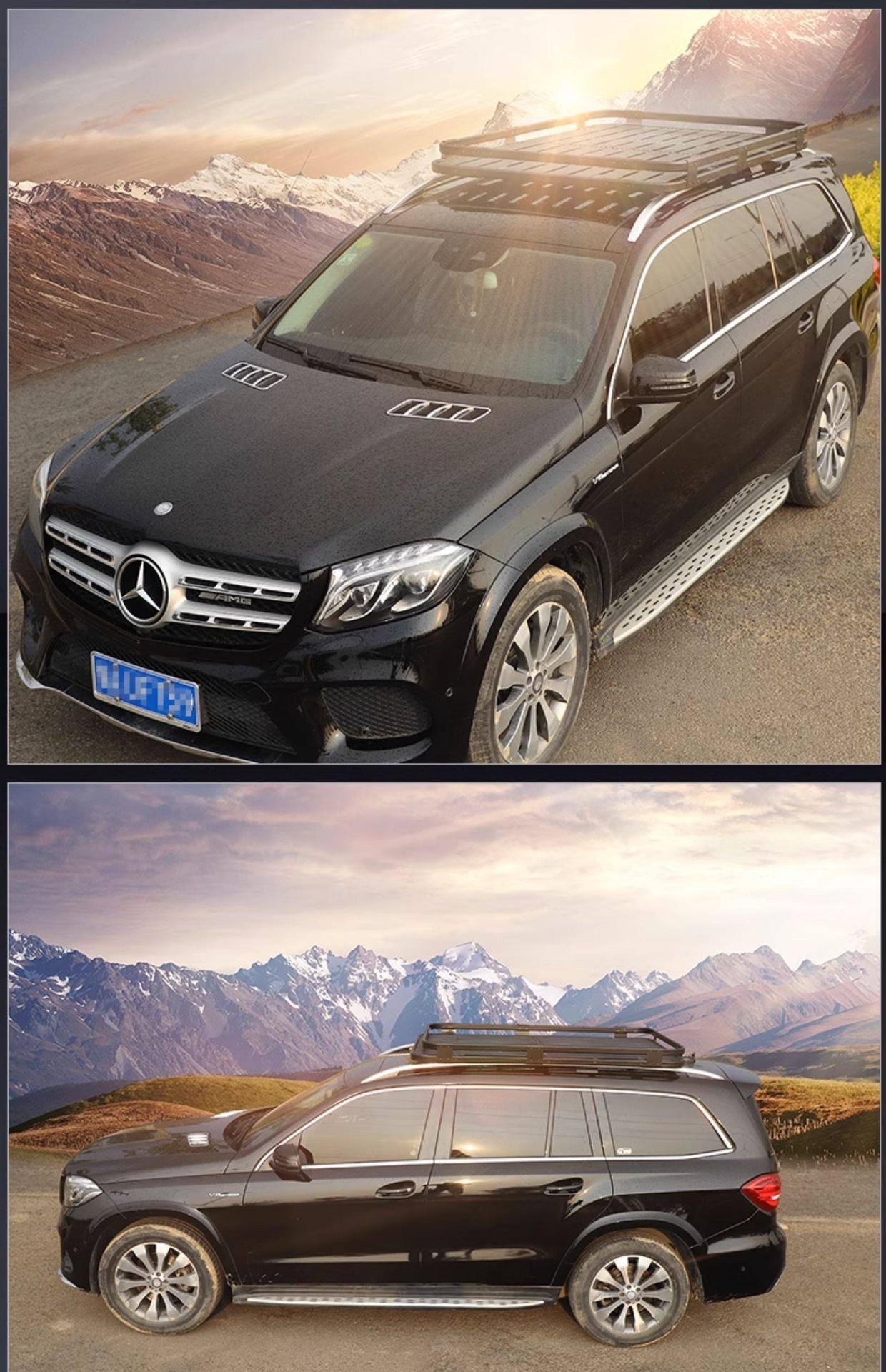 Suitable for Volkswagen Tiguan L, Touran, Touareg, Teramont, Haoyue, Boyue Pro, Jiaji Car Roof Rack and Luggage Carrier